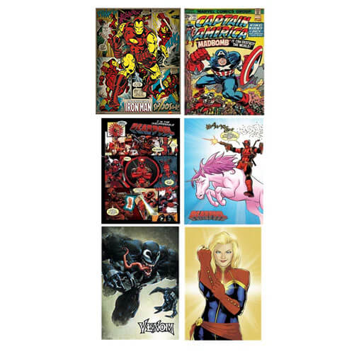  Cómics Marvel Póster