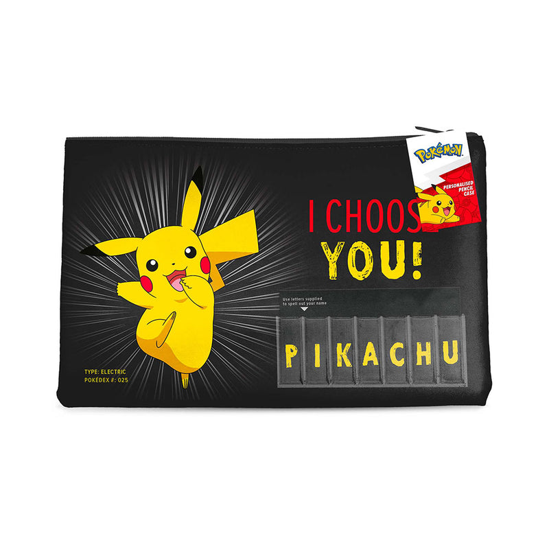 Pokemon I Choose You Named Pencil Case