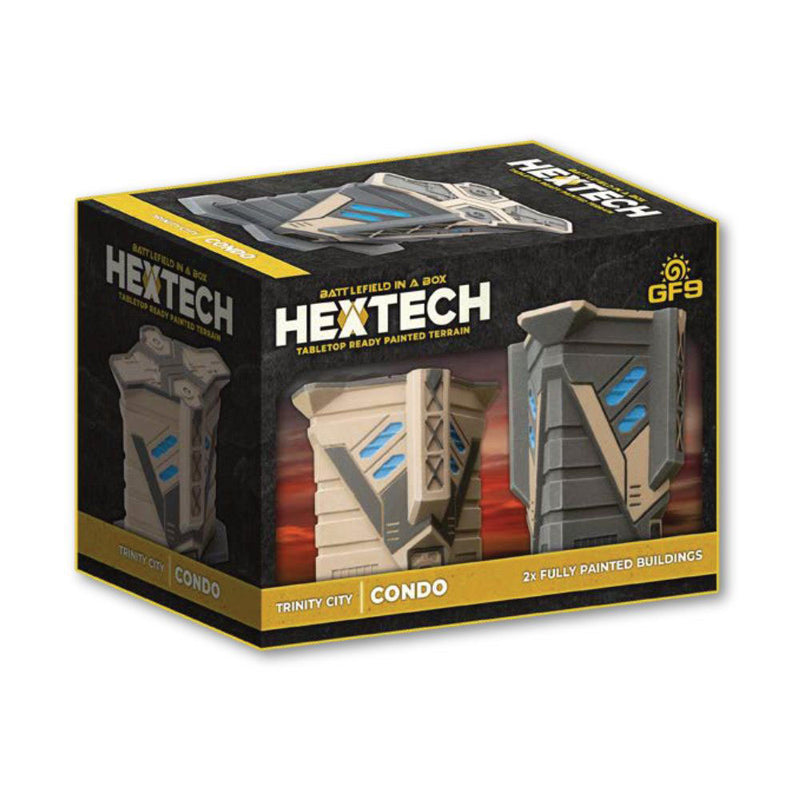 Hextech Terrain Trinity City Minis (2pcs)