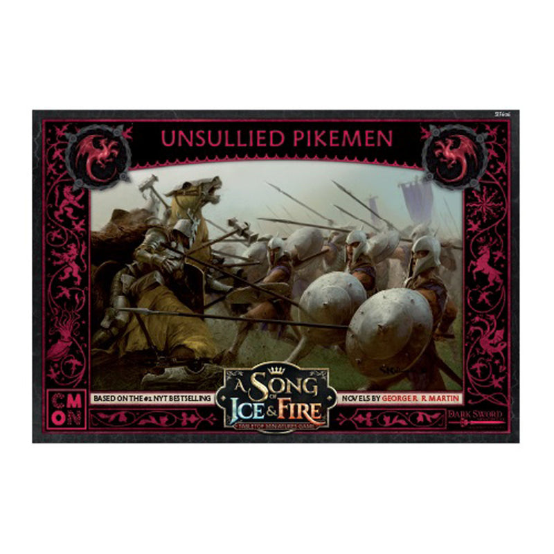 A Song of Ice & Fire Targaryen Unsullied Pikemen Miniature