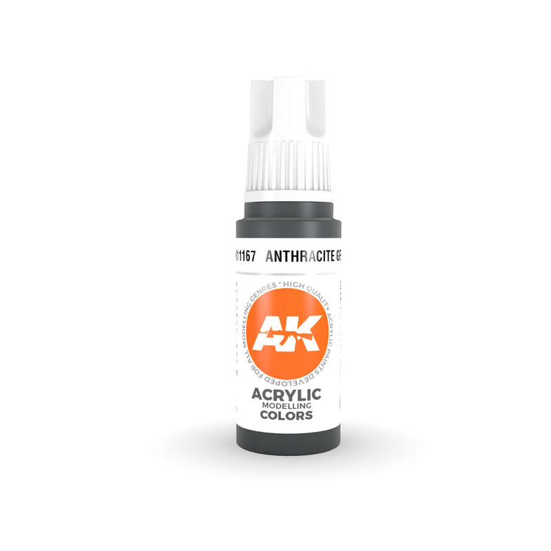 Pintura acrílica gris 3gen interactiva AK 17ml