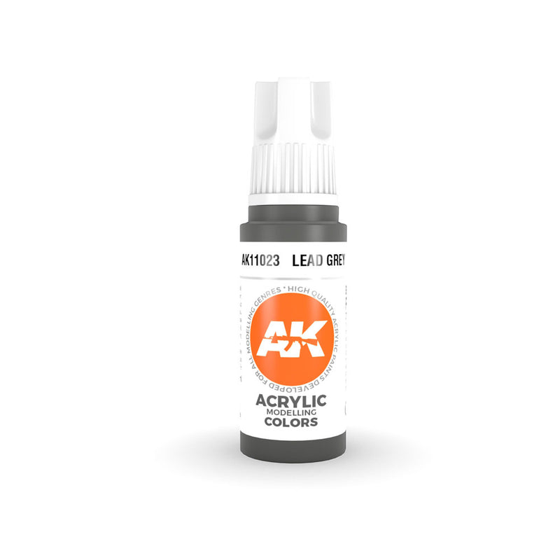 Pintura acrílica gris 3gen interactiva AK 17ml