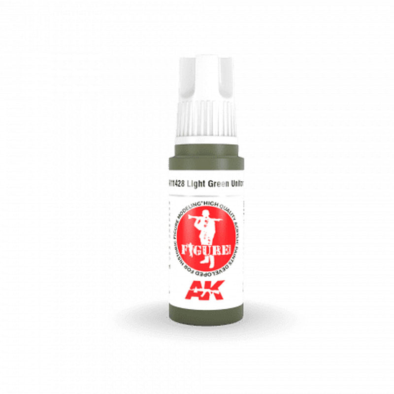 AK Interactive 3Gen Figuras verdes acrílicas 17 ml