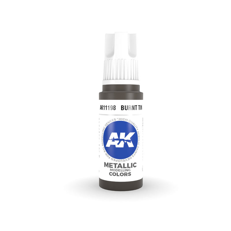 AK Interactive 3Gen Pintura acrílica quemada 17 ml