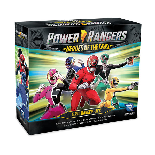 Power Rangers Heroes of the Grid SPD Ranger Pack