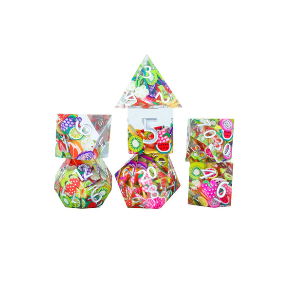 Sirius Dice Sharp Fruit Dice Set 7pcs