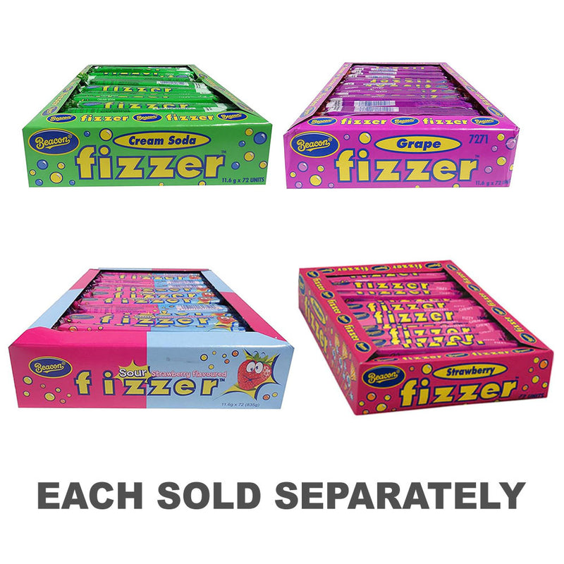 Beacon Fizzers Lollies 72pcs