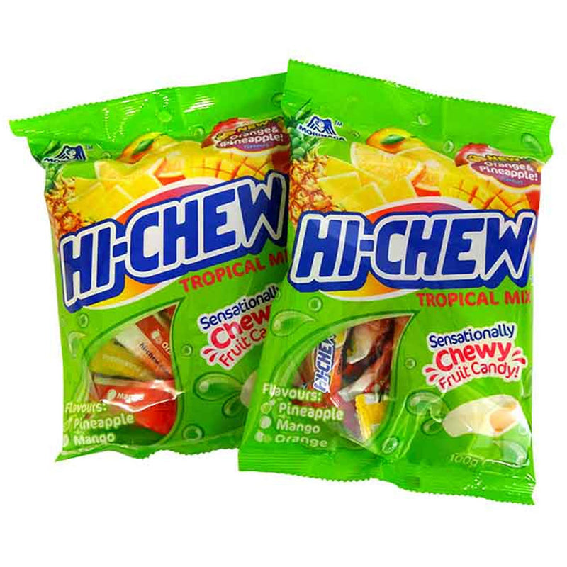  Bolsas de caramelos frutales Hi-Chew (6x100g)