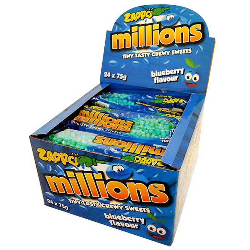  Zappo Millions pequeños y sabrosos dulces masticables