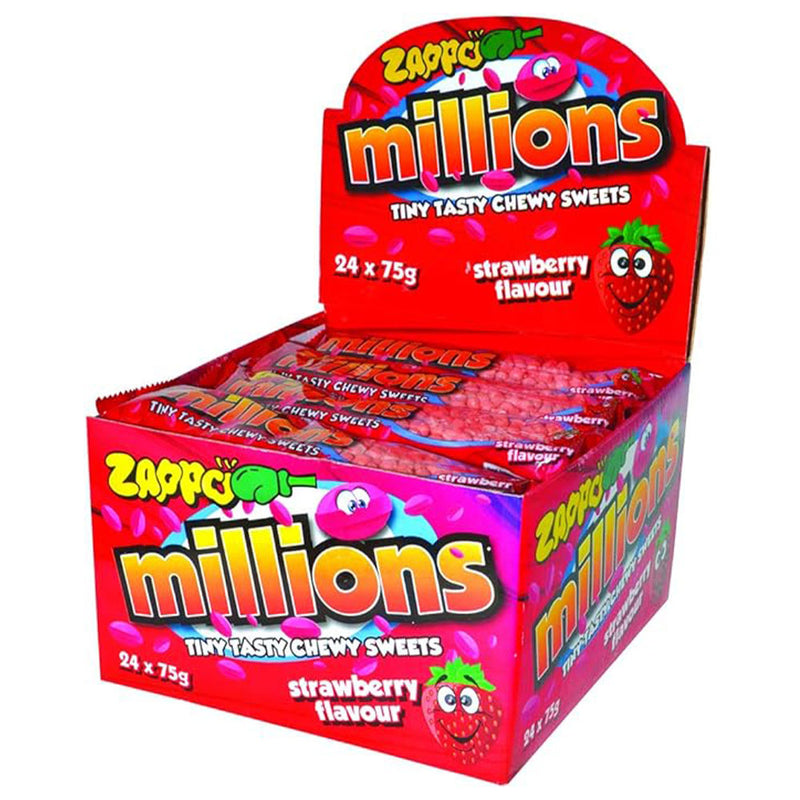  Zappo Millions pequeños y sabrosos dulces masticables