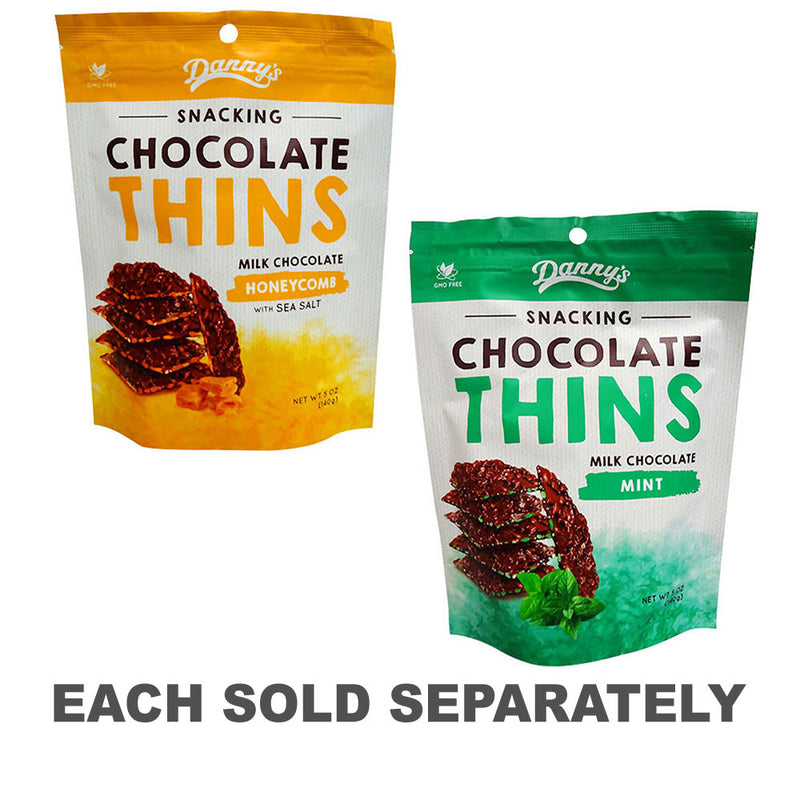 Danny's Snacking Chocolate Thins (12x140g)