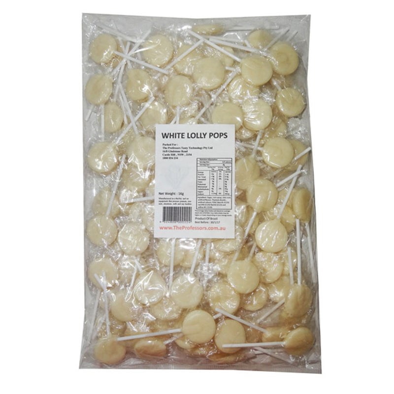 Sweet Treats Flat Pops 1kg (Approx 125pc)