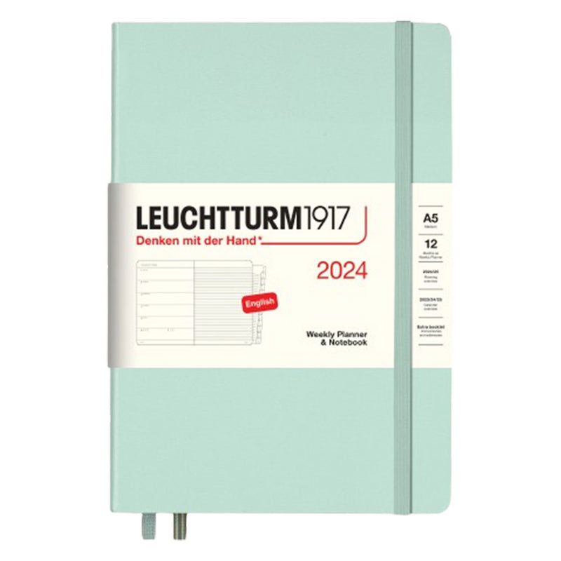 Planificador y cuaderno 2024 A5 Week con folleto