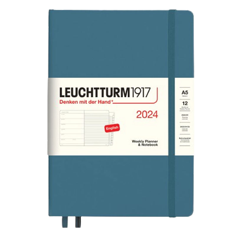 Planificador y cuaderno 2024 A5 Week con folleto