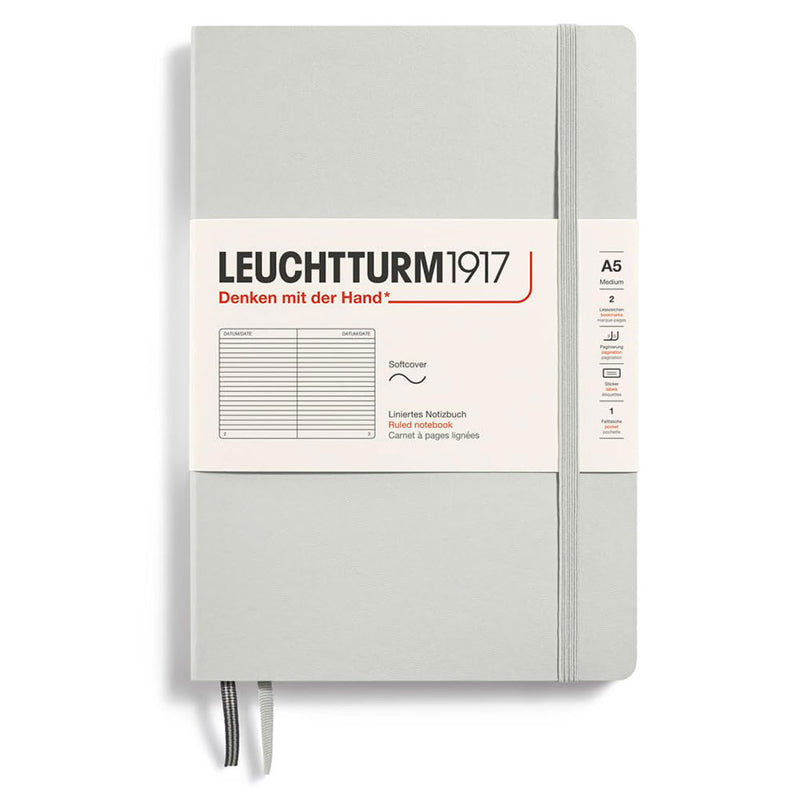 Leuchtturm Softcover Ruled Notebook A5