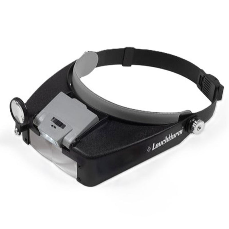 Leuchtturm Fokus 1.5-8x Headband Magnifier with LED