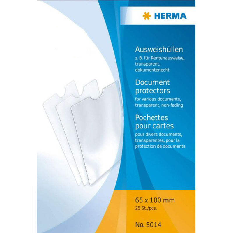 Herma Document Protectors 25pk