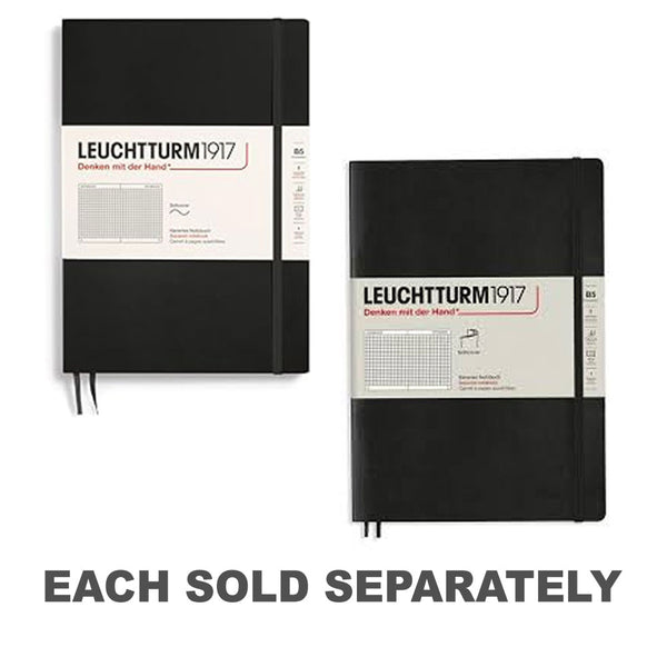 Leuchtturm Composition Squared Notebook B5 (Black)