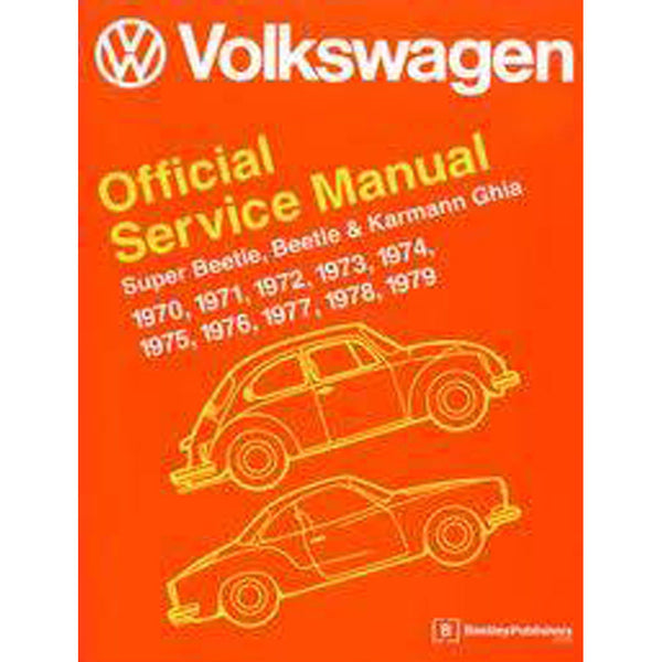 Volkswagen 1970-1979 Models Service Manual Hardcover Book