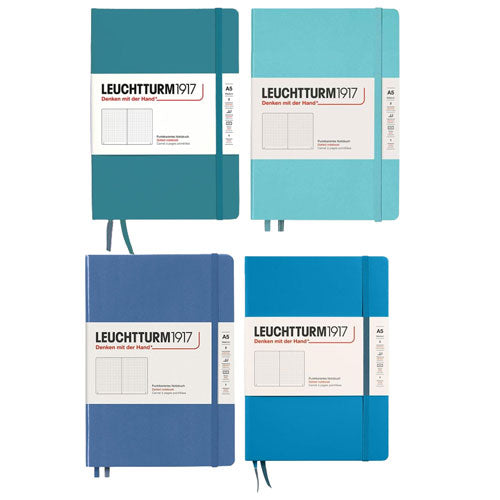 Leuchtturm Hardcover Dotted Notebook A5 (Blue)