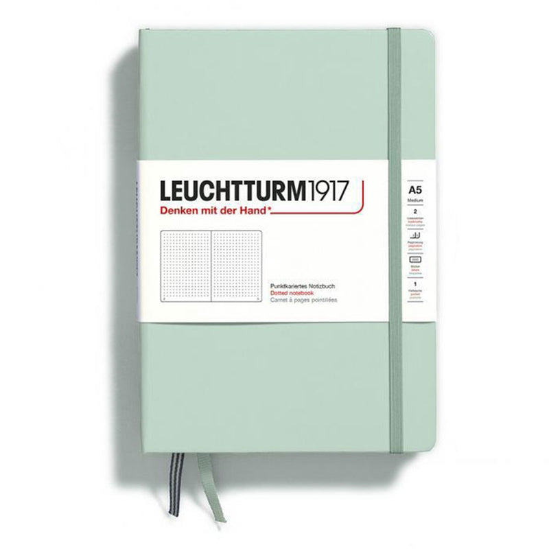 Leuchtturm Hardcover Dotted Notebook A5 (Green)