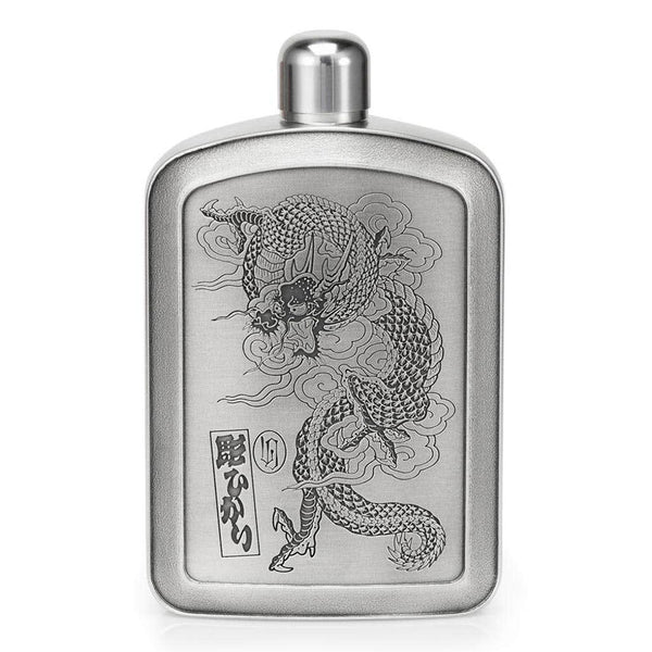 Royal Selangor Ortis Dragon Hip Flask 15cL