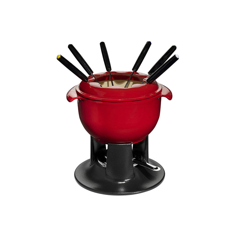  Juego de fondue Chasseur de hierro fundido 21 cm