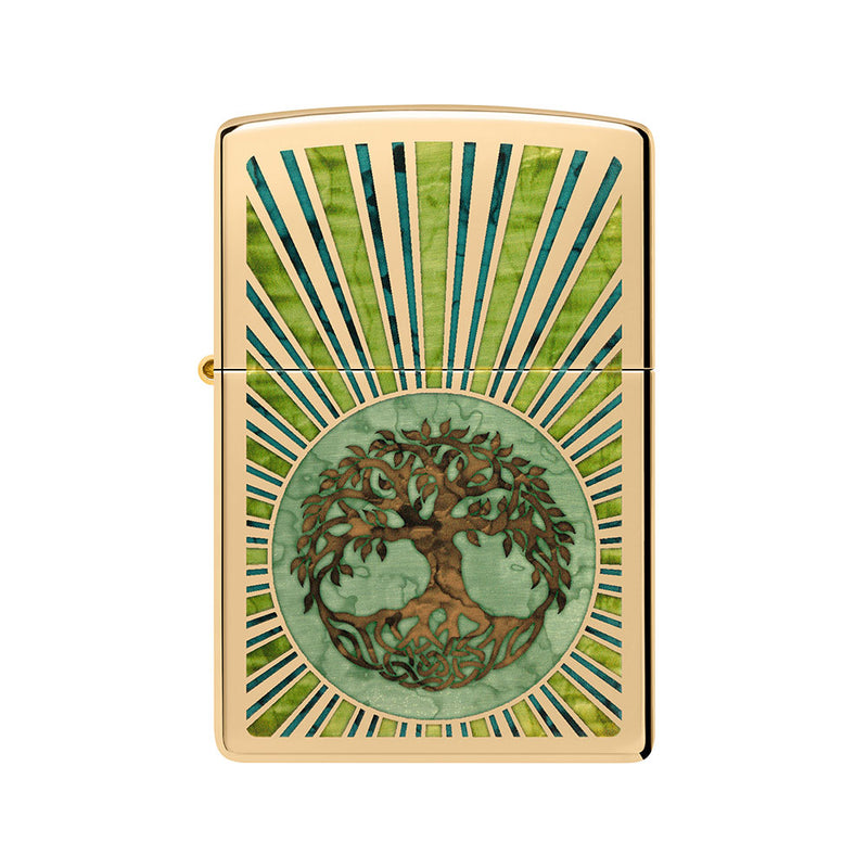  Encendedor Zippo Spiritual Design a prueba de viento