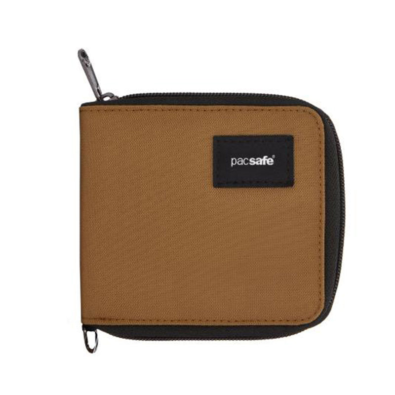  Cartera con cremallera alrededor RFIDsafe