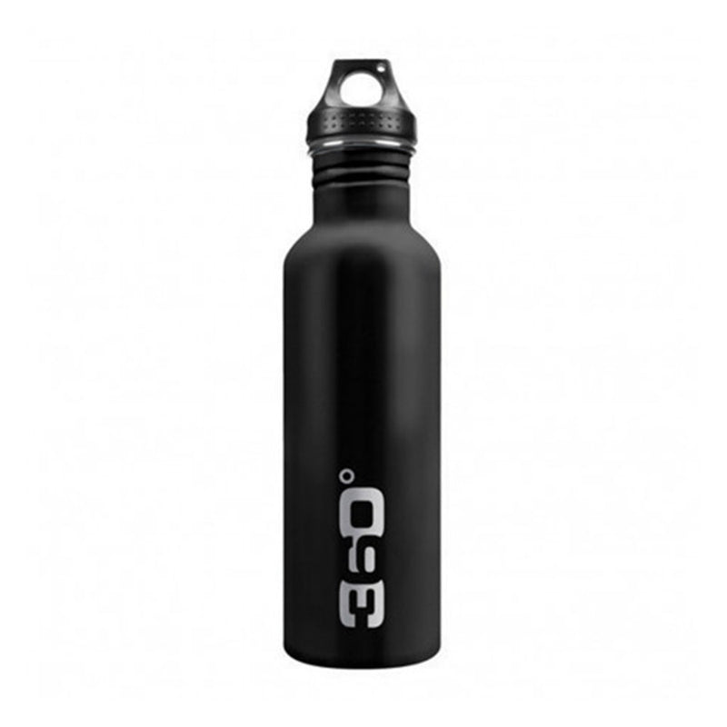 Single Wall Stainless Steel Bottle (Matte Black)