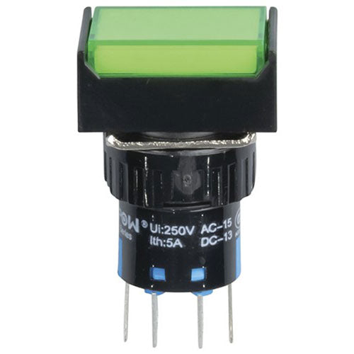 IP65 DPDT Illuminated Momentary Pushbutton