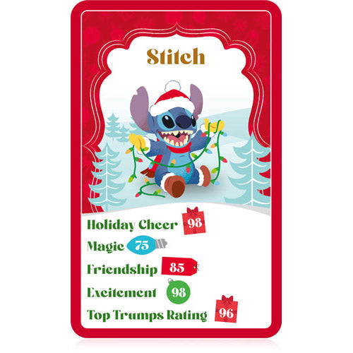 Disney Christmas Top Trumps Card Game