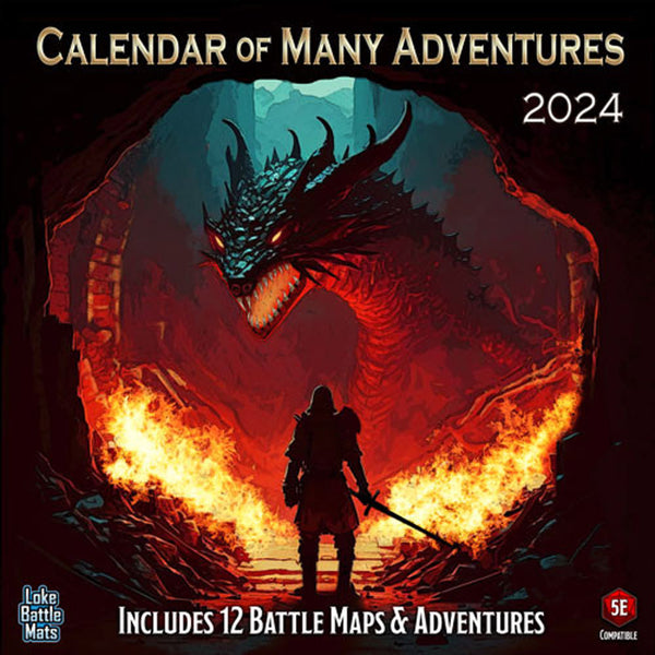 Calendar of Many Adventures 2024 Strategy Game