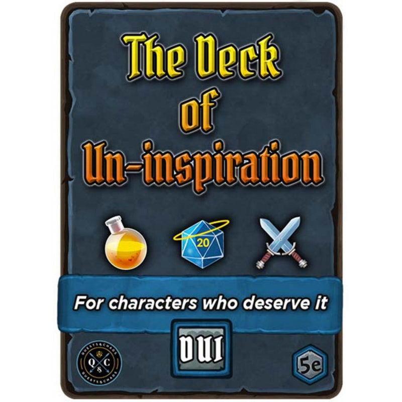 Deck of Un-Inspiration Role Playing Game