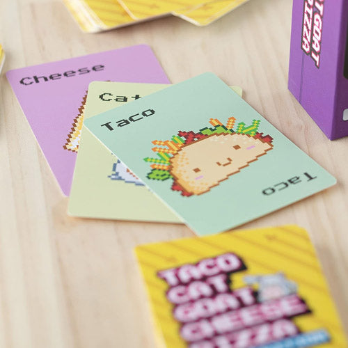 Taco Cat Goat Cheese Pizza 8-Bit Edition Party Game