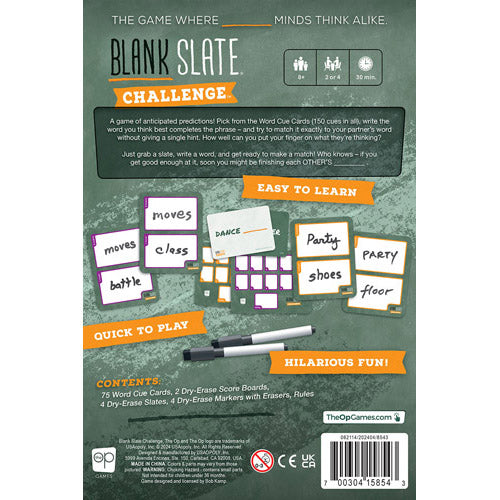 Blank Slate Challenge Party Game