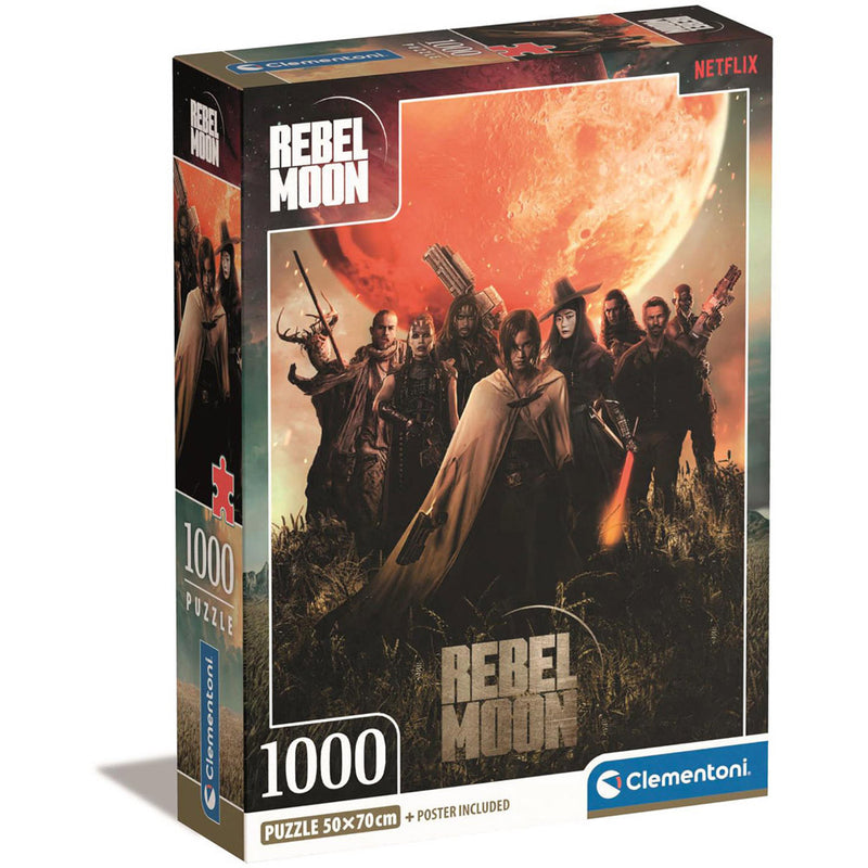 Clementoni Netflix Rebel Moon Compact 1000-Piece Puzzle