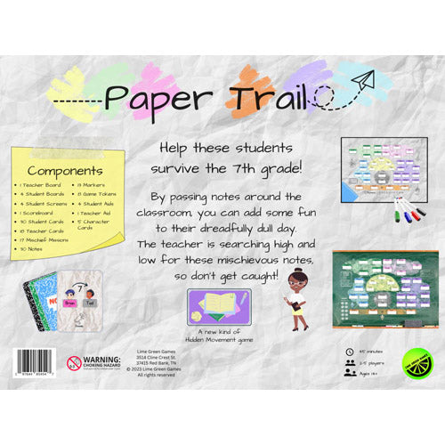 Paper Trail Strategy Game