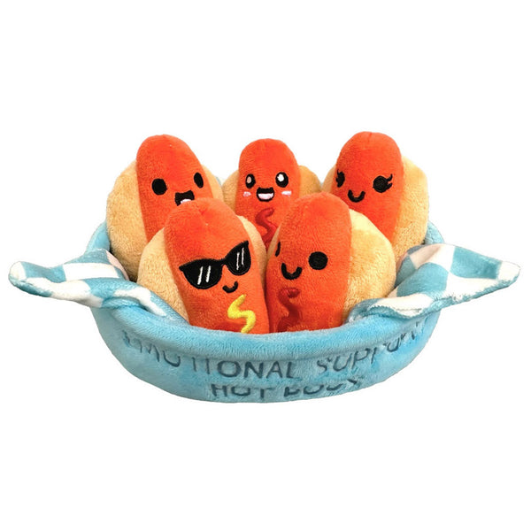 Emotional Support Hot Dogs Plush Toy