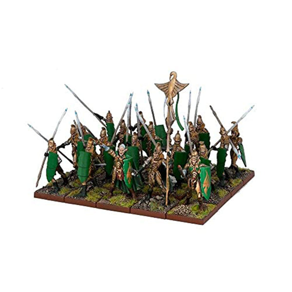 Kings of War Elf Spearmen Regiment Miniature