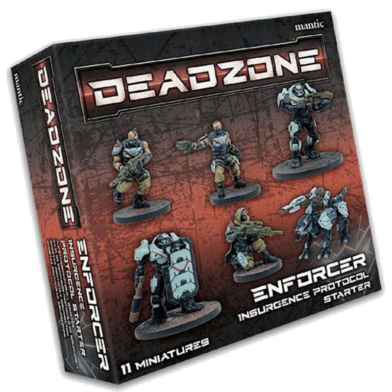  Miniaturas iniciales del protocolo Deadzone Enforcer