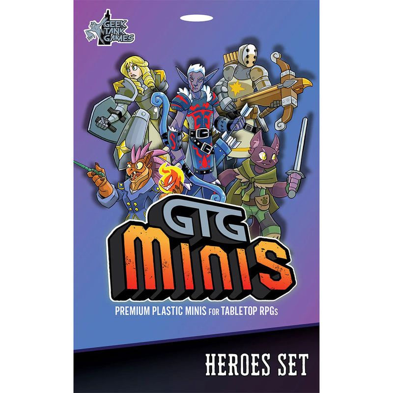  Conjunto de héroes GTG Minis