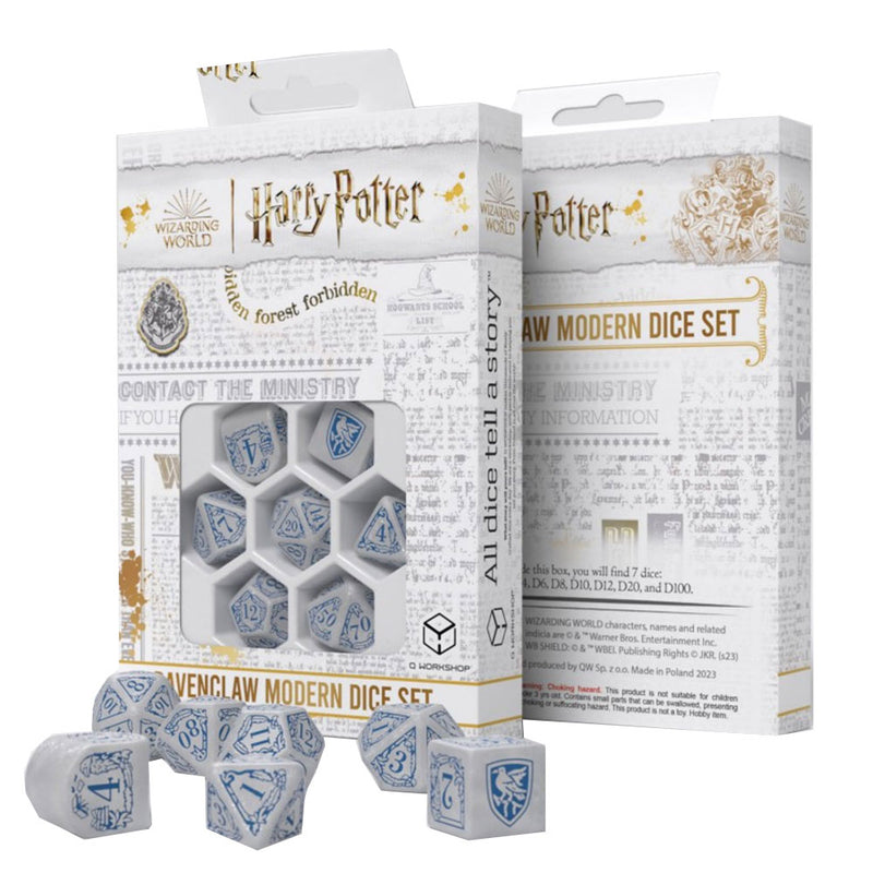  Juego moderno de 7 troqueles Ravenclaw de Harry Potter