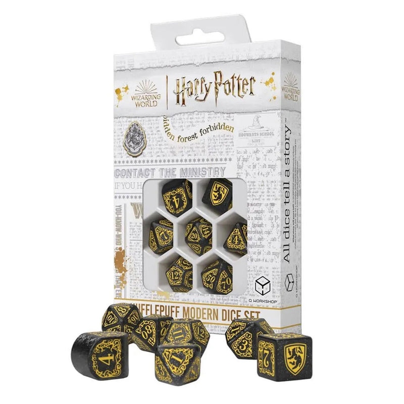 Juego moderno de 7 troqueles de Harry Potter Hufflepuff