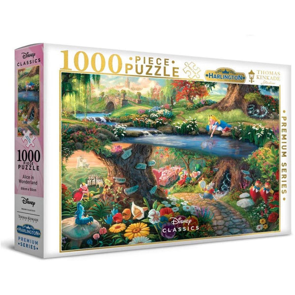 Thomas Kinkade Disney Alice in Wonderland Puzzle 1000pcs