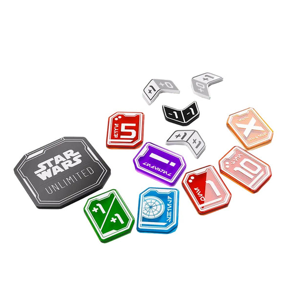 Gamegenic Star Wars Unlimited Acrylic Tokens