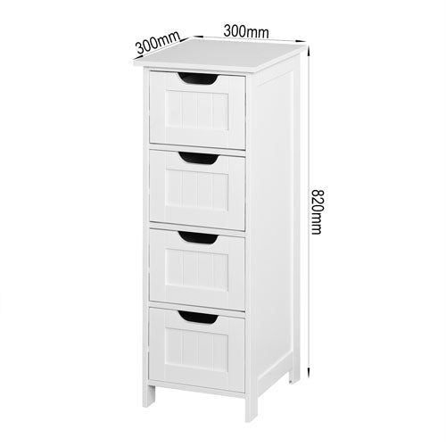 4 Drawers Free Standing Storage Cabinet