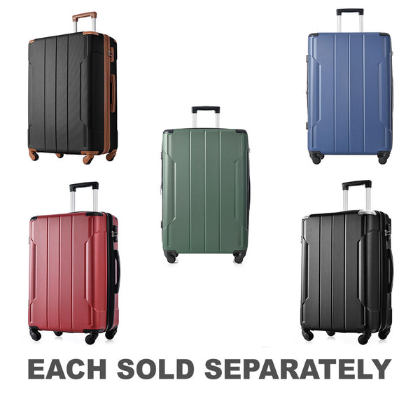 Expandable Spinner Suitcase w/ Corner Guards 24"