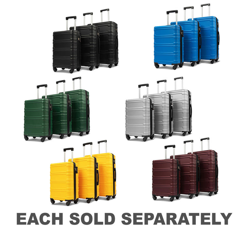 Hard-shell Spinner Suitcase w/ TSA Lock (Set of 3)