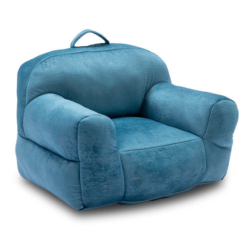 Memory Foam Stuffed Velvet Bean Bag Chair